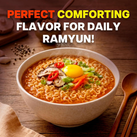 Nongshim Ramen Noodles, Gourmet Instant Ramen, Premium Microwavable Noodle Soup, Ansung, 4.4 Ounce (Pack of 16)